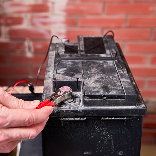 Fonctionnement d'une batterie